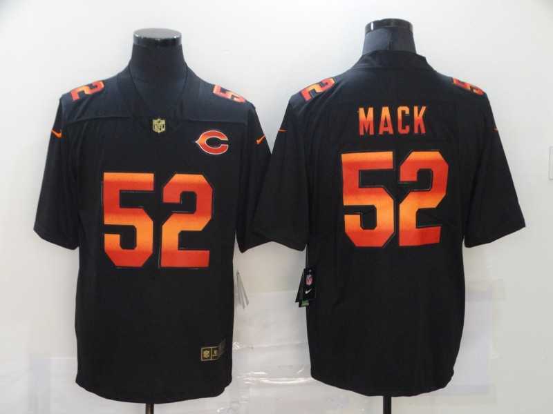 Nike Bears 52 Khalil Mack Black Colorful Fashion Limited Jersey,We sell and wholesale Nike Bears 52 Khalil Mack Black Colorful Fashion Limited Jersey on line form chian!